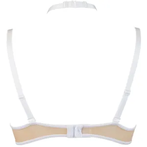 ♥ BH Weiss mit Offenen Cups V-9641 von Axami ♥