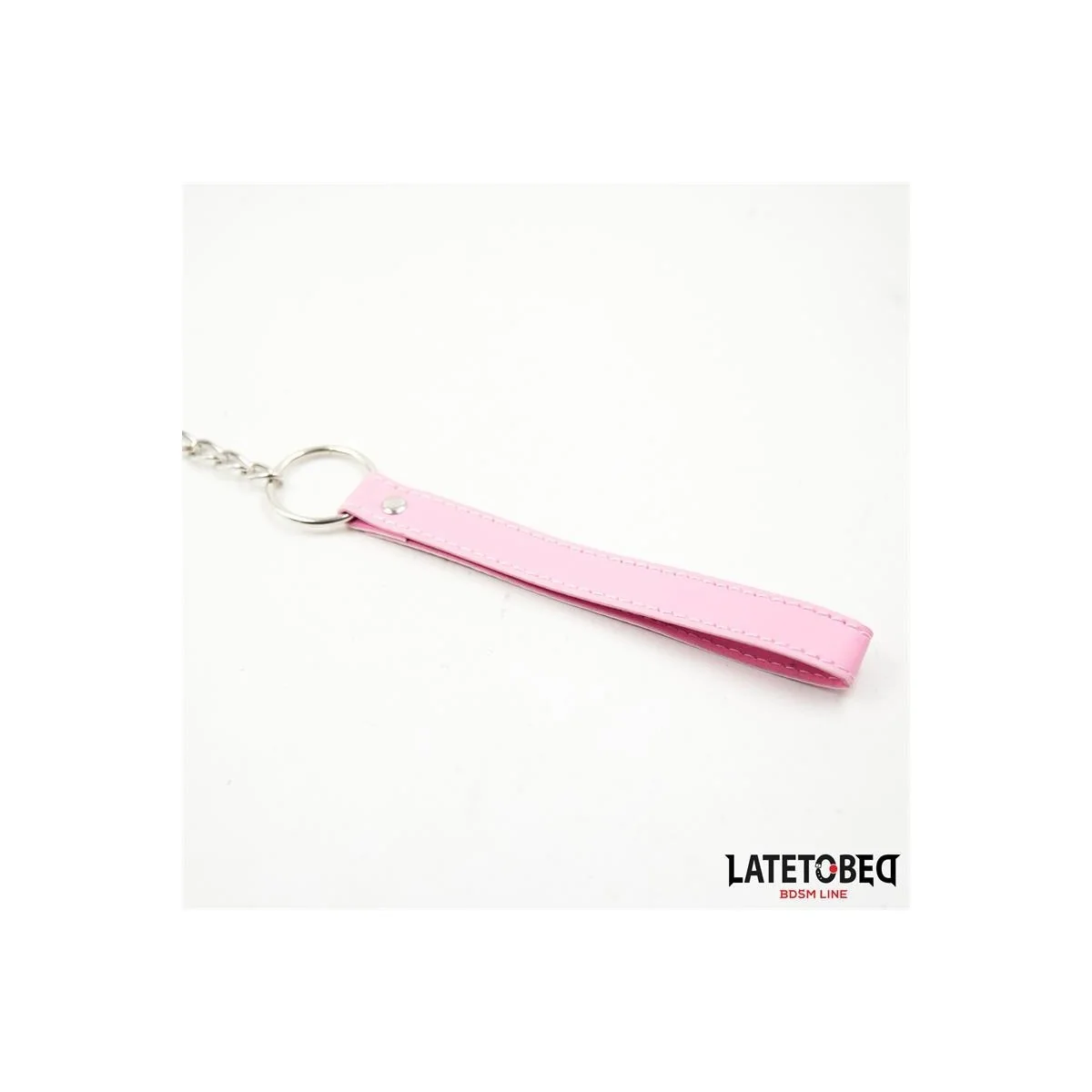 METALLKETTE LEINE PINK 65 CM VON LATETOBED BDSM LINE