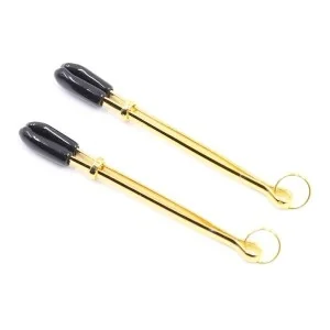 Nippelklemmen Metall Schwarz/Gold von Latetobed Bdsm Line kaufen | Fesselliebe