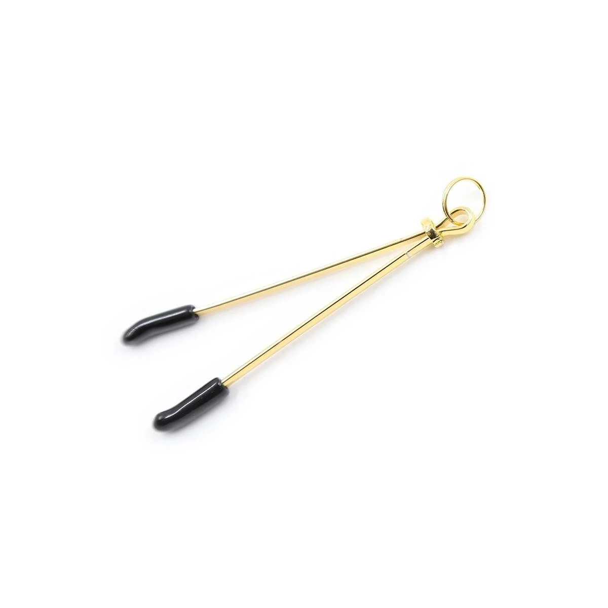 Nippelklemmen Metall Schwarz/Gold von Latetobed Bdsm Line kaufen | Fesselliebe