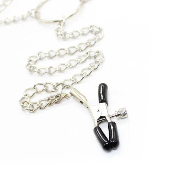 Nippelklemmen und Klitorisklemmen mit Kette Metall von Latetobed Bdsm Line kaufen | Fesselliebe