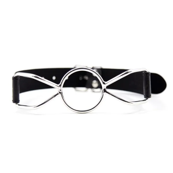 Metall-O-Ring-Ballknebel 4,5 cm Größe M von Latetobed Bdsm Line kaufen | Fesselliebe