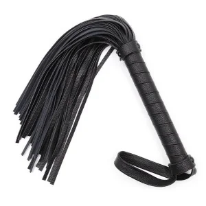 Klassische Peitsche 42 cm Schwarz von Latetobed Bdsm Line kaufen | Fesselliebe