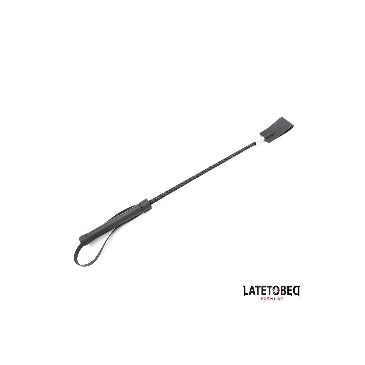 KLASSISCHE PEITSCHE, SCHWARZ, 45 CM VON LATETOBED BDSM LINE
