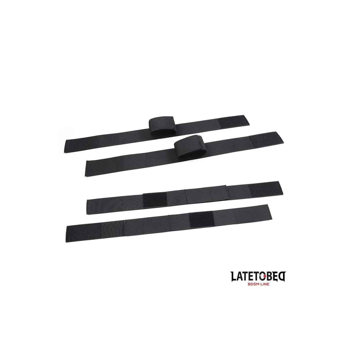 HAND- UND OBERSCHENKEL-FESSELN, NYLON VON LATETOBED BDSM LINE