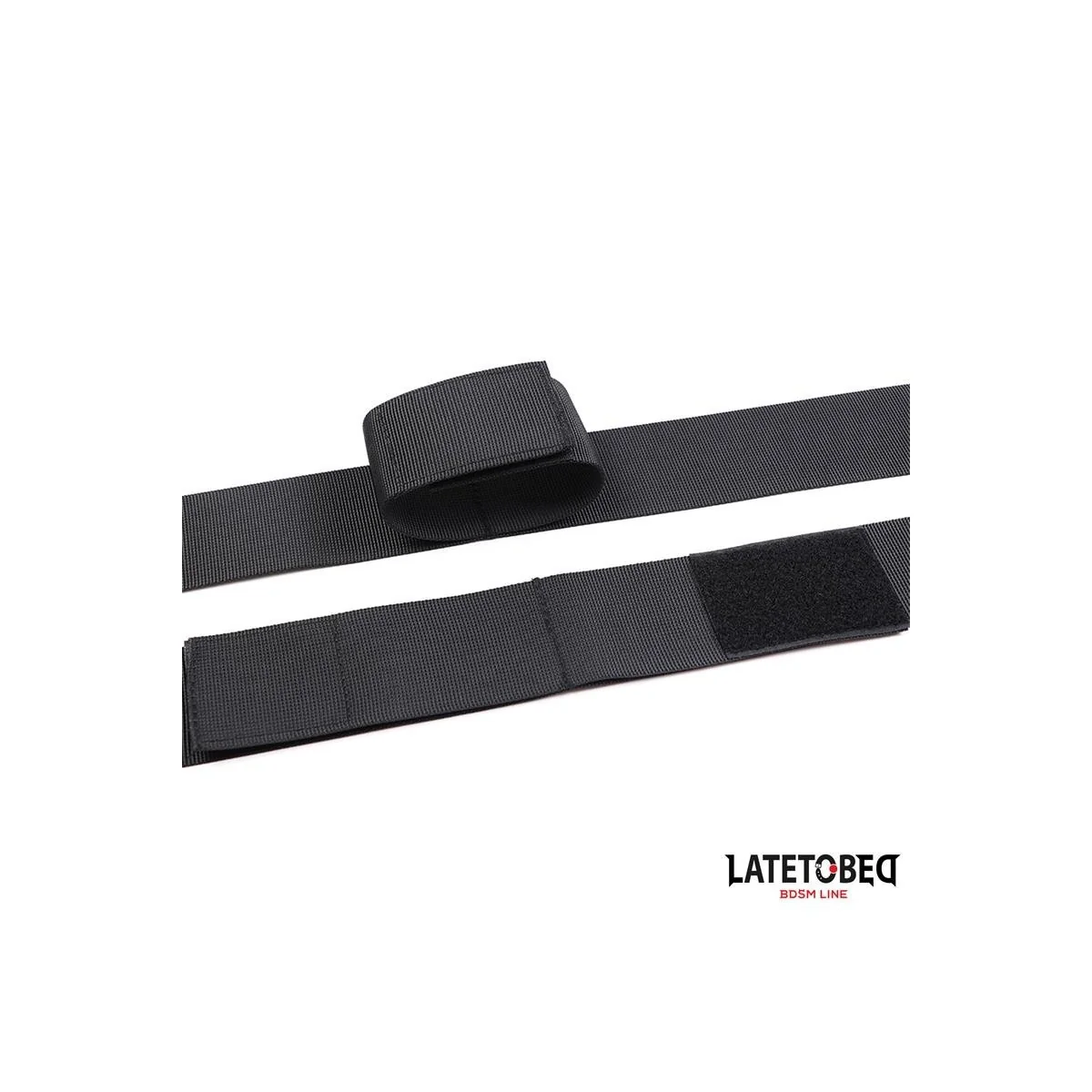 HAND- UND OBERSCHENKEL-FESSELN, NYLON VON LATETOBED BDSM LINE