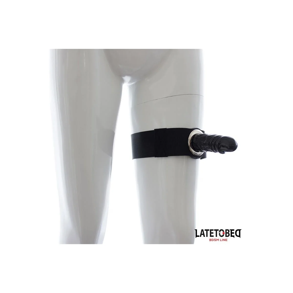 KLEINER PENIS VERSTELLBAR SCHWARZ VON LATETOBED BDSM LINE