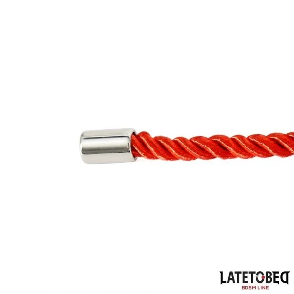 BONDAGE-SEIL 10 M ROT VON LATETOBED BDSM LINE