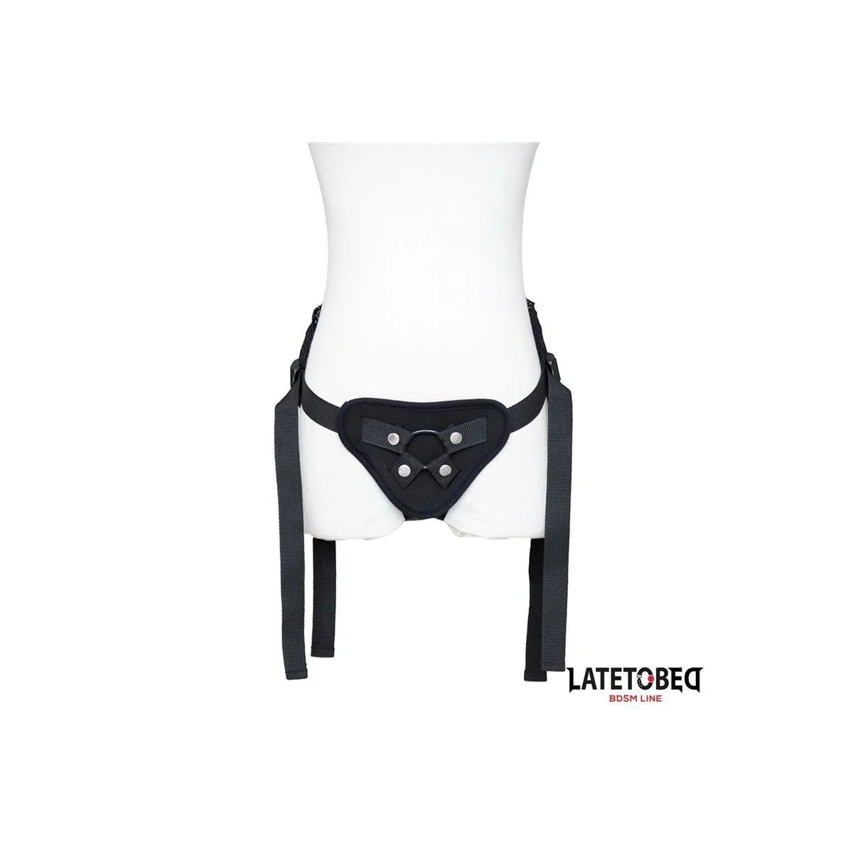 SPITZENRAND-UMSCHNALL-DILDO MIT SILIKONRING VON LATETOBED BDSM LINE