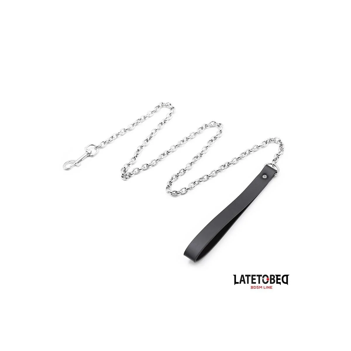 SCHWARZE KETTENLEINE 100 CM VON LATETOBED BDSM LINE