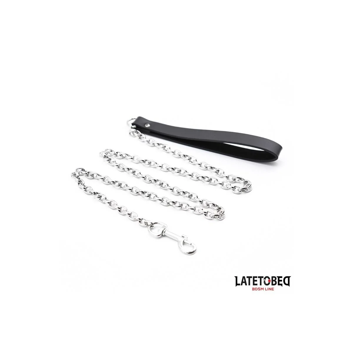 SCHWARZE KETTENLEINE 100 CM VON LATETOBED BDSM LINE