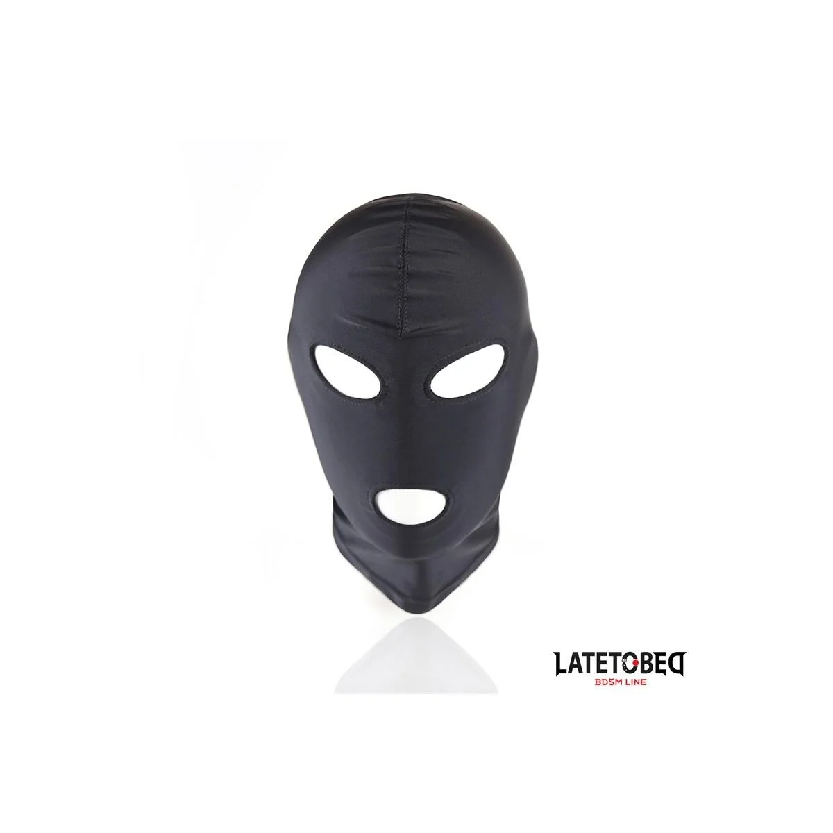 HAUBE MIT OFFENEM MUND UND OFFENEN AUGEN, SCHWARZ VON LATETOBED BDSM LINE