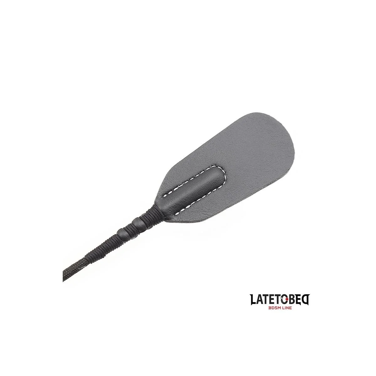 PEITSCHE MIT GEFLOCHTENEM GRIFF 44,5 CM VON LATETOBED BDSM LINE