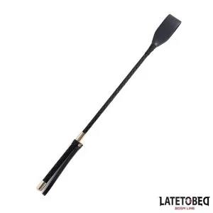 KLASSISCHE PEITSCHE, SCHWARZ, 60 CM VON LATETOBED BDSM LINE