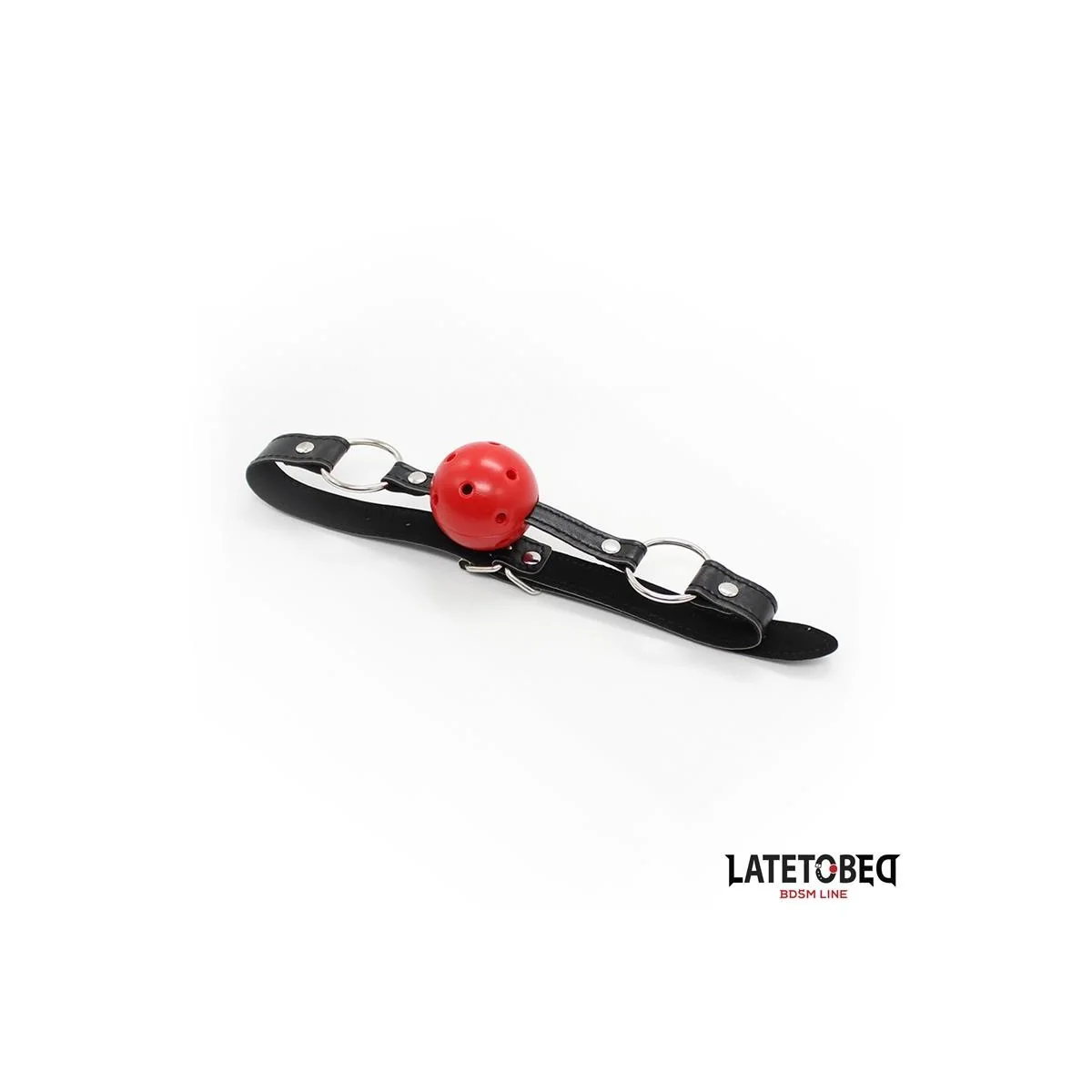 HOHLER HARTBALL-KNEBEL VON LATETOBED BDSM LINE