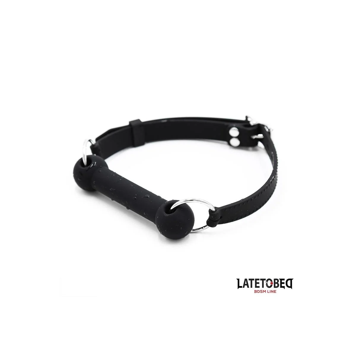 SILIKON-KNOCHENKNEBEL, VERSTELLBAR VON LATETOBED BDSM LINE