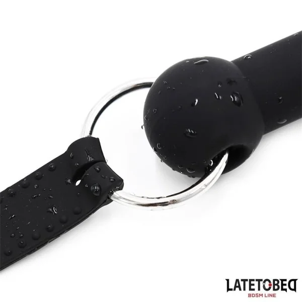 SILIKON-KNOCHENKNEBEL, VERSTELLBAR VON LATETOBED BDSM LINE