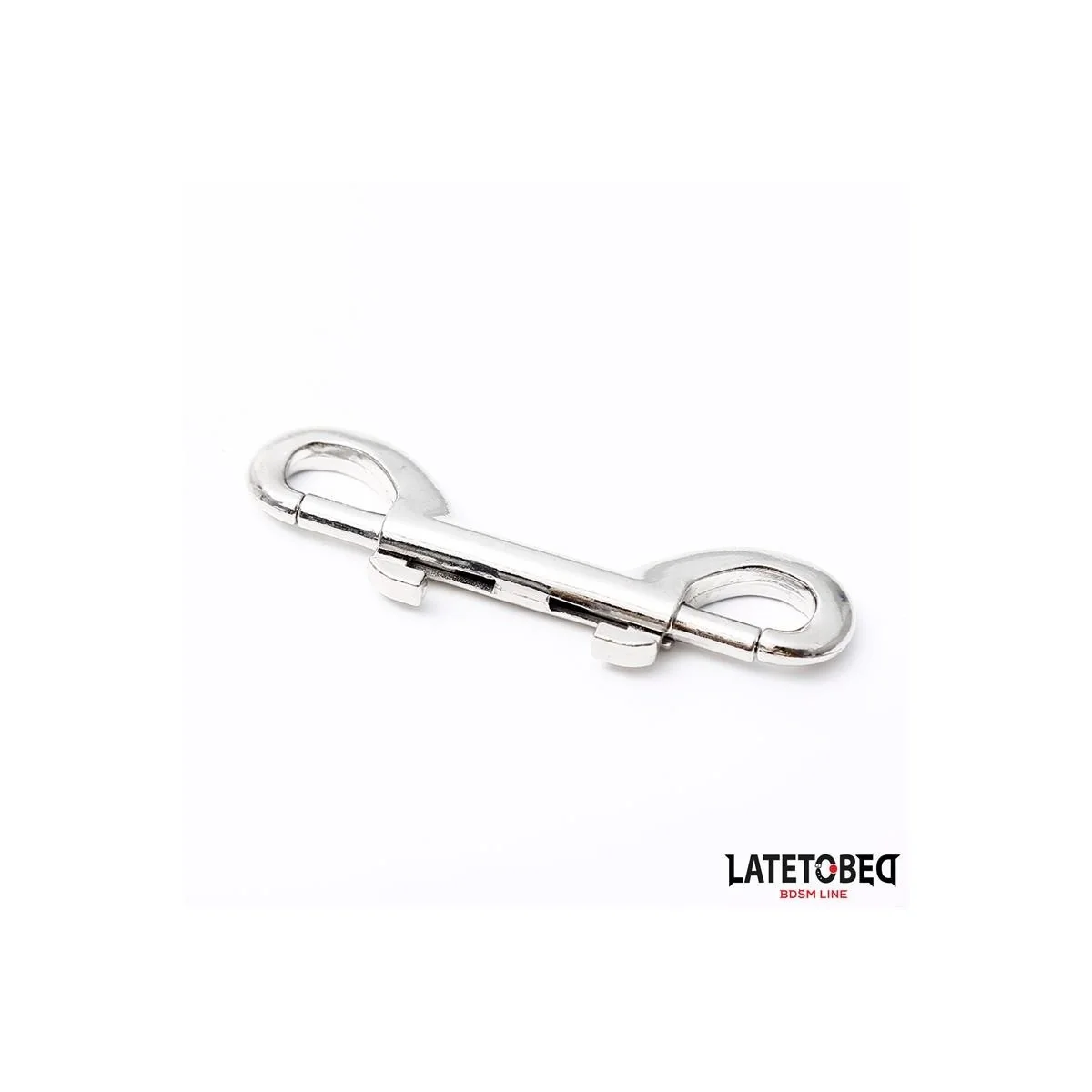 DOPPELTER METALLKARABINERHAKEN VON LATETOBED BDSM LINE