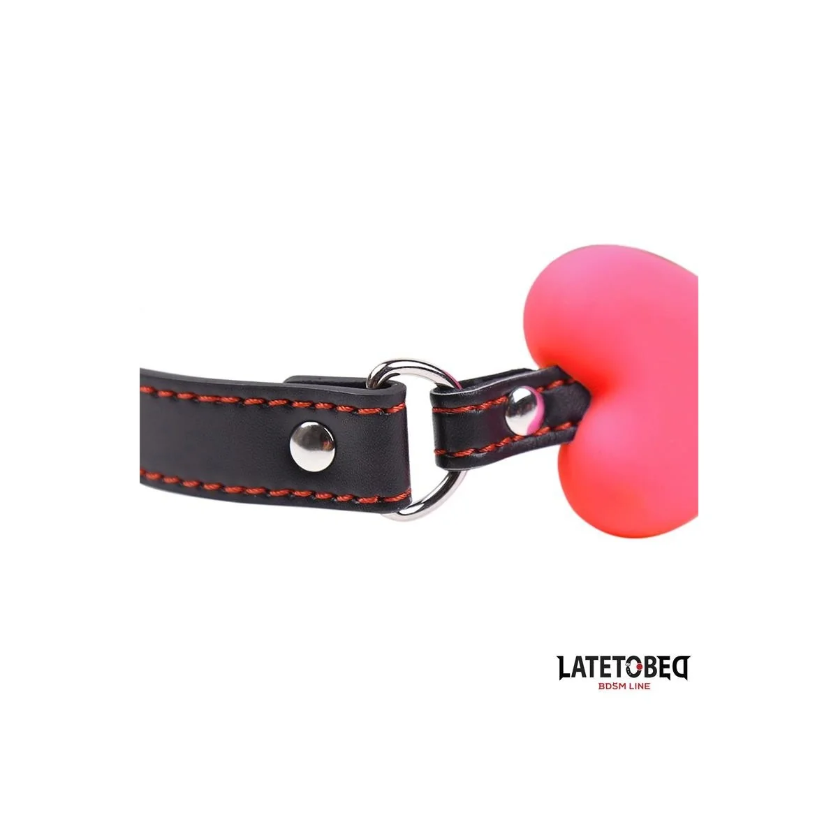 KNOCHENKNEBEL, ROSA, VERSTELLBAR VON LATETOBED BDSM LINE