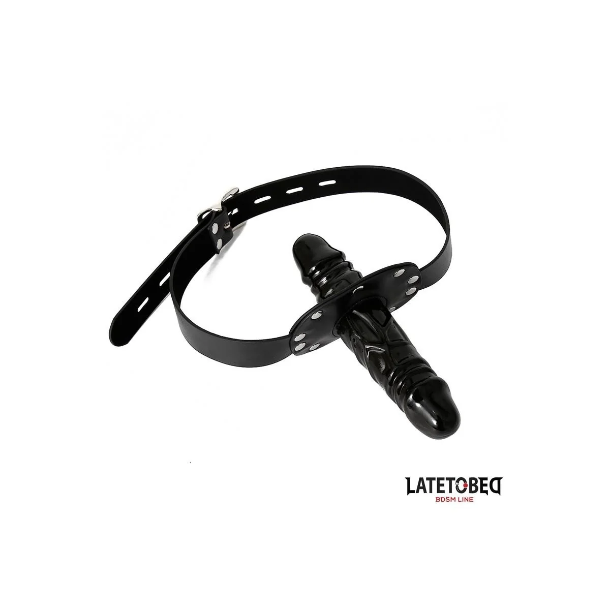 DOPPELTER PENISKNEBEL VON LATETOBED BDSM LINE