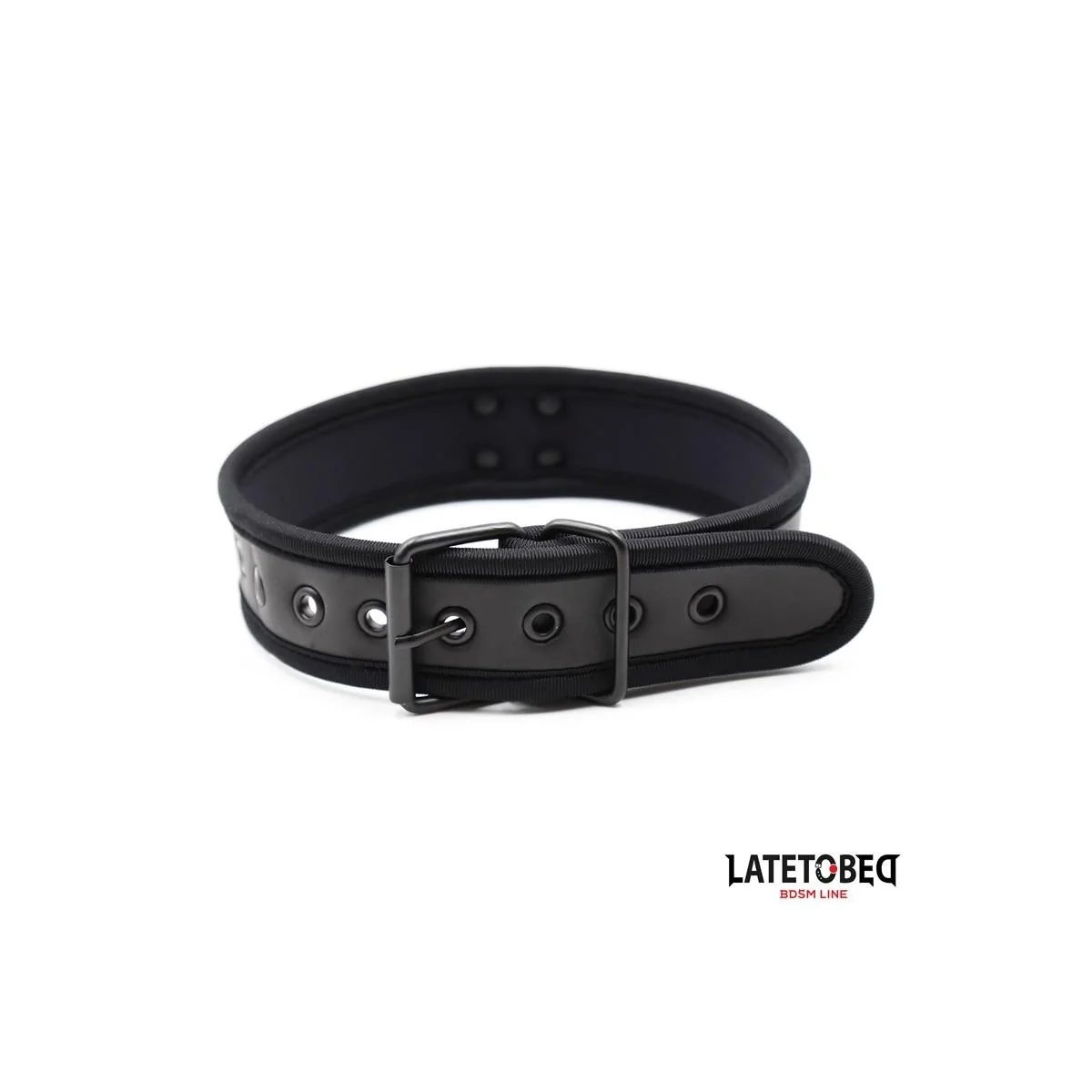NEOPREN-HALSBAND, VERSTELLBAR VON LATETOBED BDSM LINE