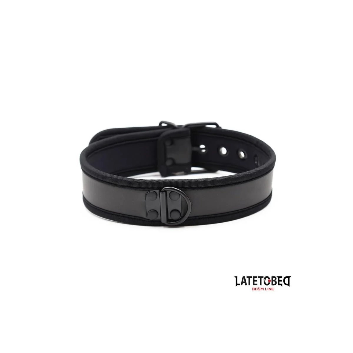 NEOPREN-HALSBAND, VERSTELLBAR VON LATETOBED BDSM LINE
