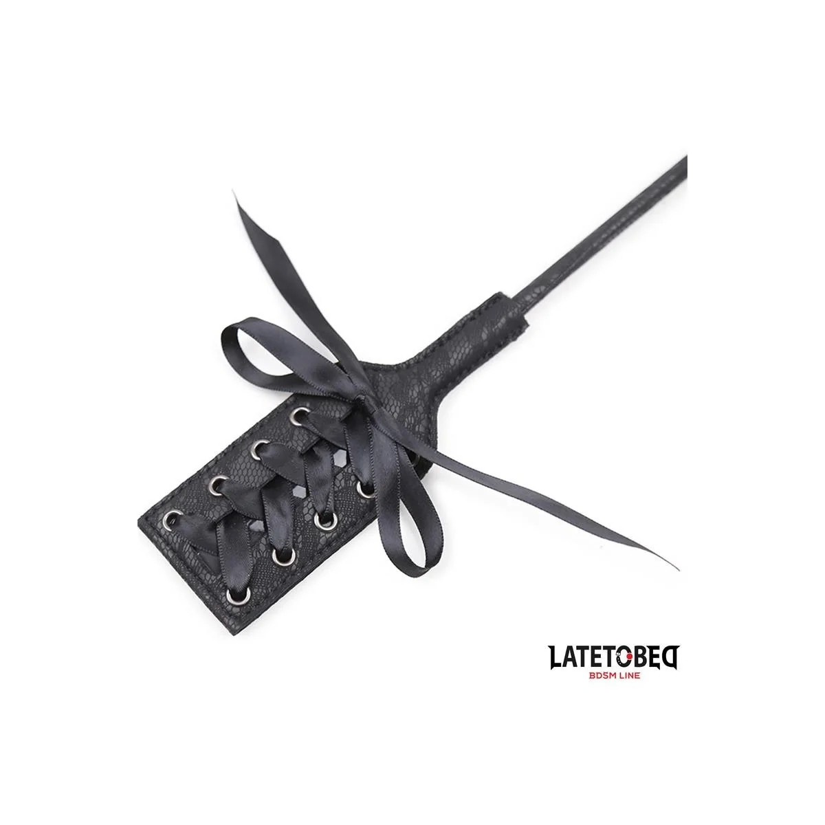 FEDER-KITZLER UND SPITZENBAND-PADDEL VON LATETOBED BDSM LINE