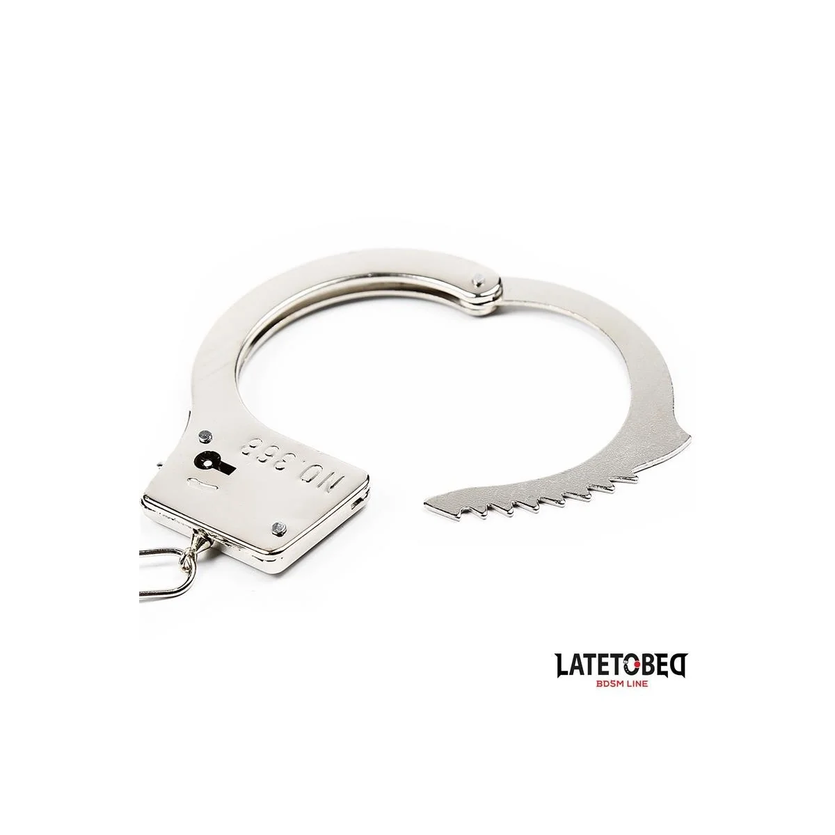 METALL-HANDFESSELN, 50 G VON LATETOBED BDSM LINE