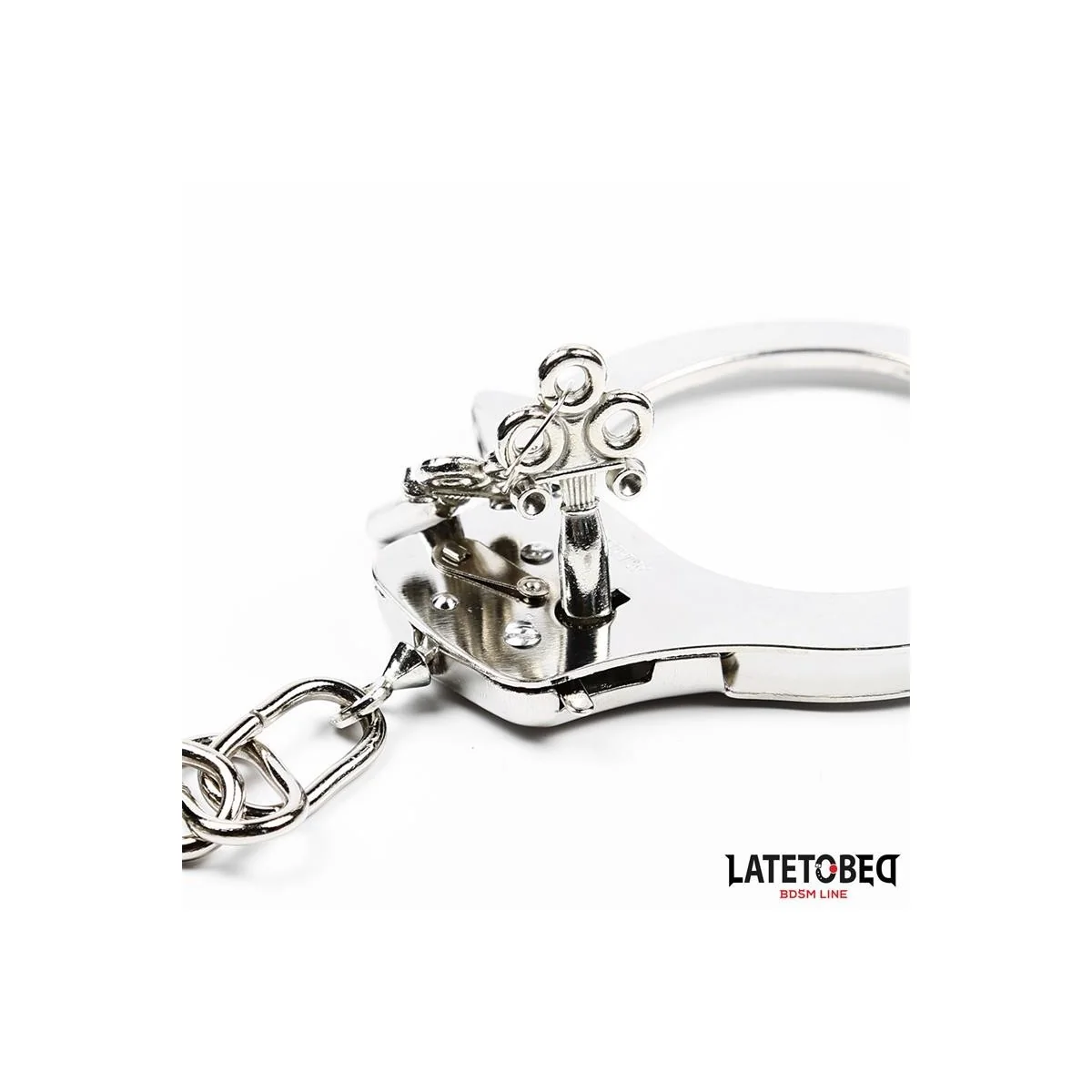 METALL-HANDFESSELN, 85 G VON LATETOBED BDSM LINE