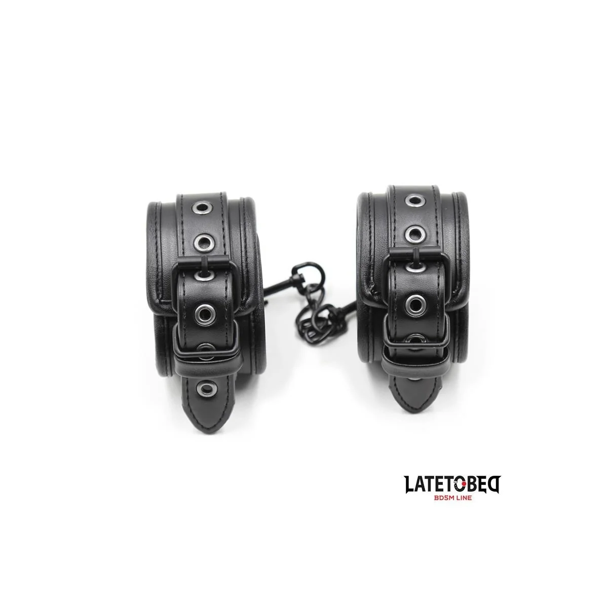 GEPOLSTERTE HANDSCHELLEN, VERSTELLBAR VON LATETOBED BDSM LINE