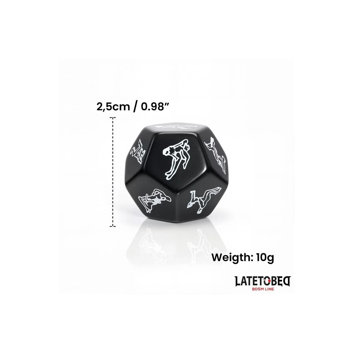 SEX-WÜRFEL FÜR VERSCHIEDENE STELLUNGEN VON LATETOBED BDSM LINE