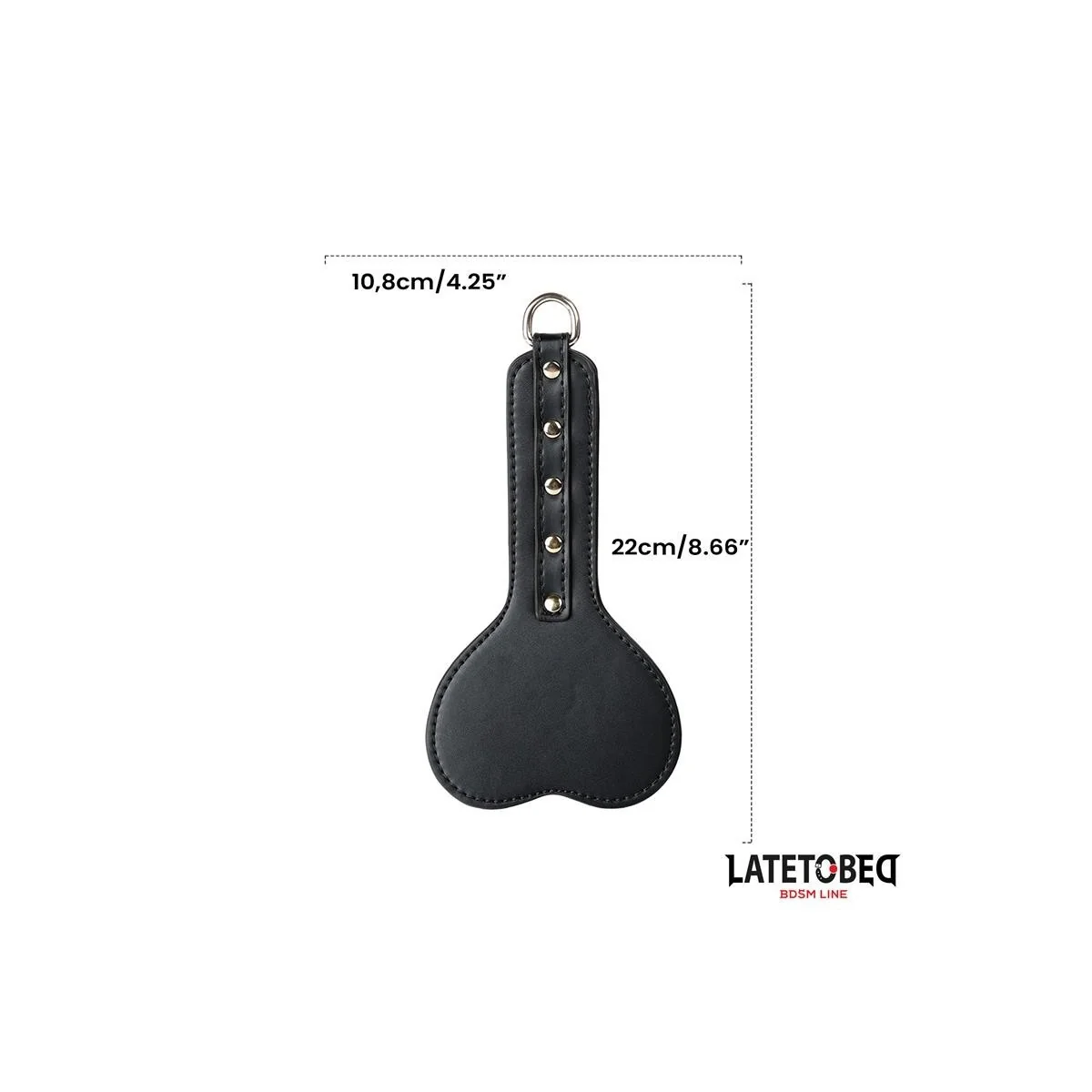 8-TEILIGES LEDER-BONDAGE-SET MIT AUFBEWAHRUNGSKOFFER VON LATETOBED BDSM LINE