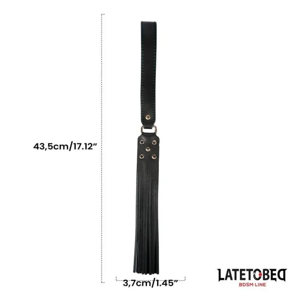 8-TEILIGES LEDER-BONDAGE-SET MIT AUFBEWAHRUNGSKOFFER VON LATETOBED BDSM LINE