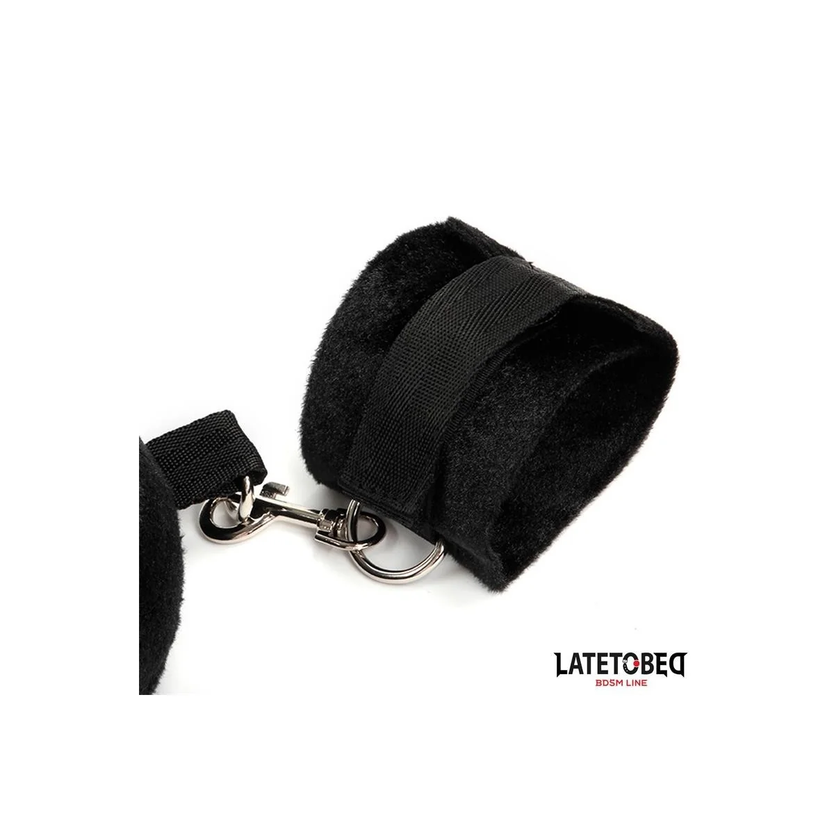 KISSEN-FESSEL-SET MIT HANDSCHELLEN VON LATETOBED BDSM LINE