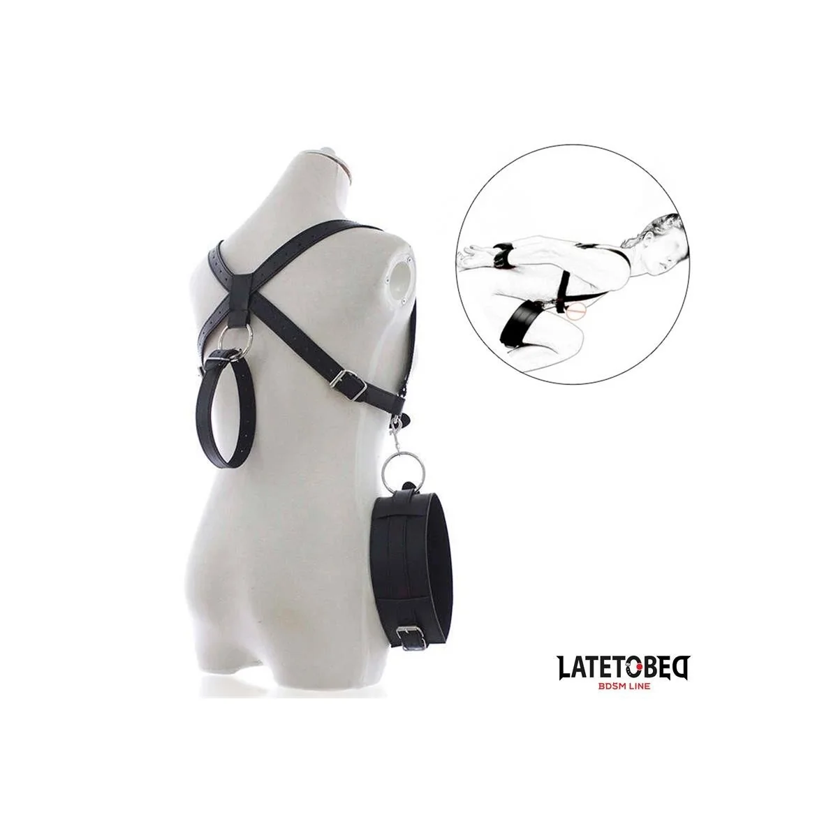 FESSELN FÜR GESPREIZTE BEINE VON LATETOBED BDSM LINE