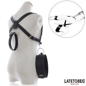 FESSELN FÜR GESPREIZTE BEINE VON LATETOBED BDSM LINE