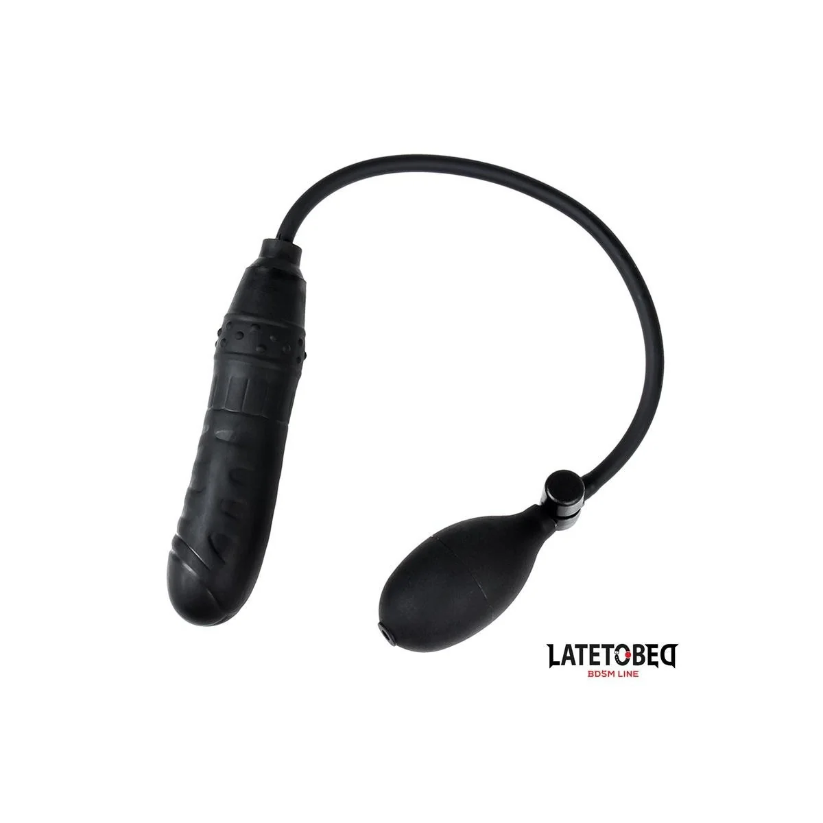 AUFBLASBARER DILDO MIT HANDPUMPE VON LATETOBED BDSM LINE