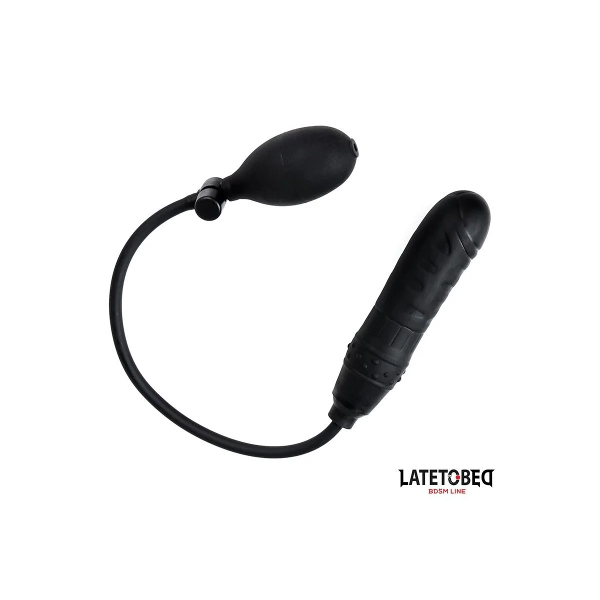 AUFBLASBARER DILDO MIT HANDPUMPE VON LATETOBED BDSM LINE
