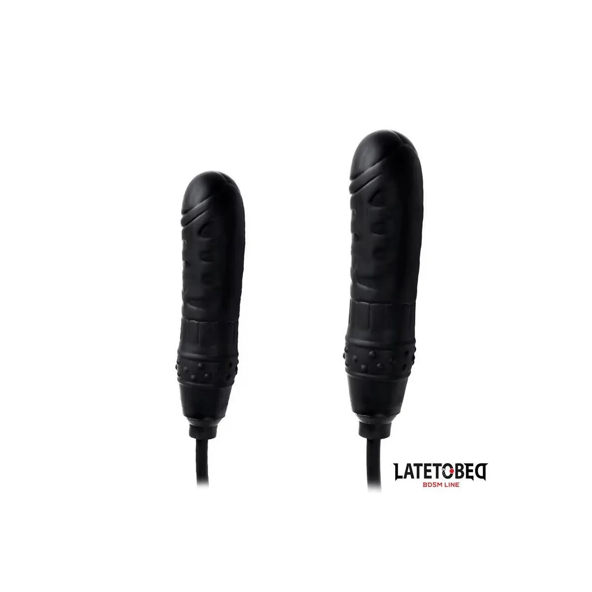 AUFBLASBARER DILDO MIT HANDPUMPE VON LATETOBED BDSM LINE