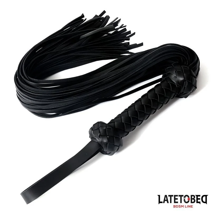 GEFLOCHTENER FLOGGER 64,5 CM VON LATETOBED BDSM LINE 2