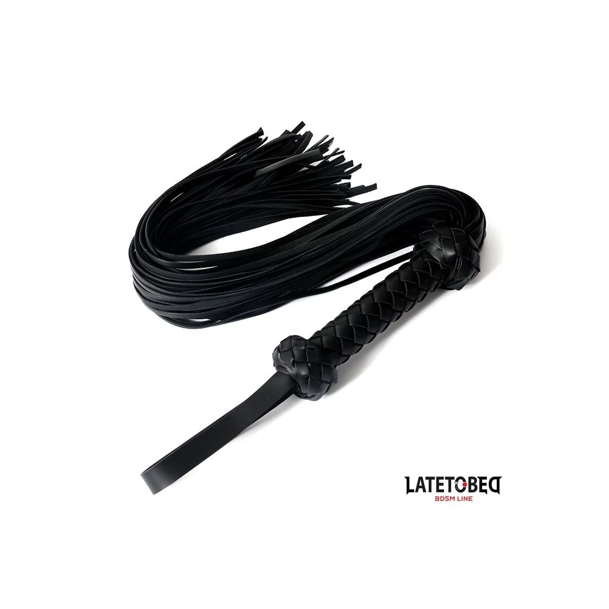 GEFLOCHTENER FLOGGER 64,5 CM VON LATETOBED BDSM LINE