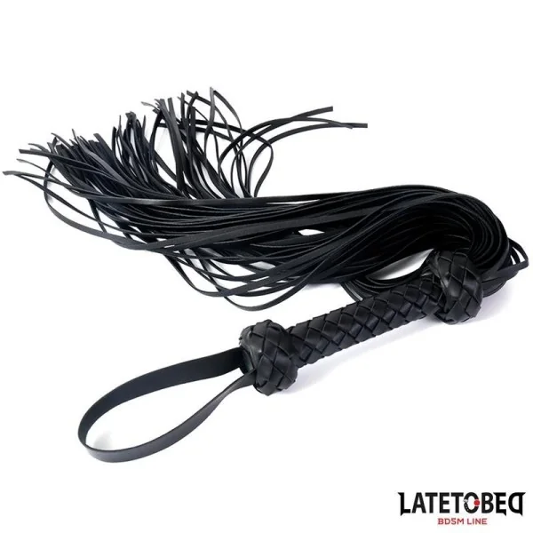 GEFLOCHTENER FLOGGER 64,5 CM VON LATETOBED BDSM LINE