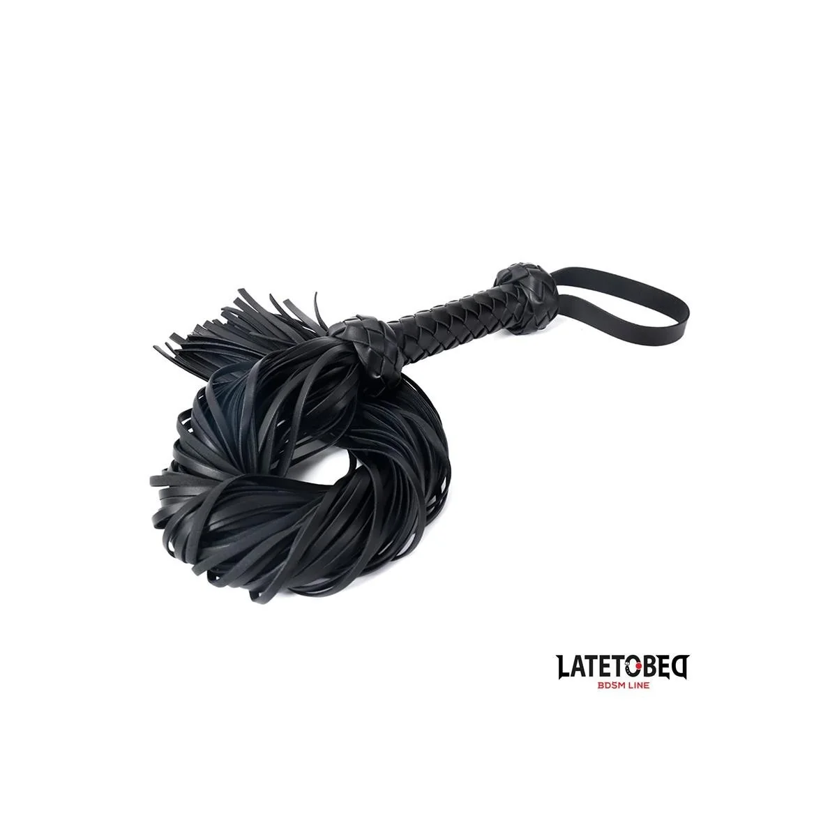 GEFLOCHTENER FLOGGER 64,5 CM VON LATETOBED BDSM LINE