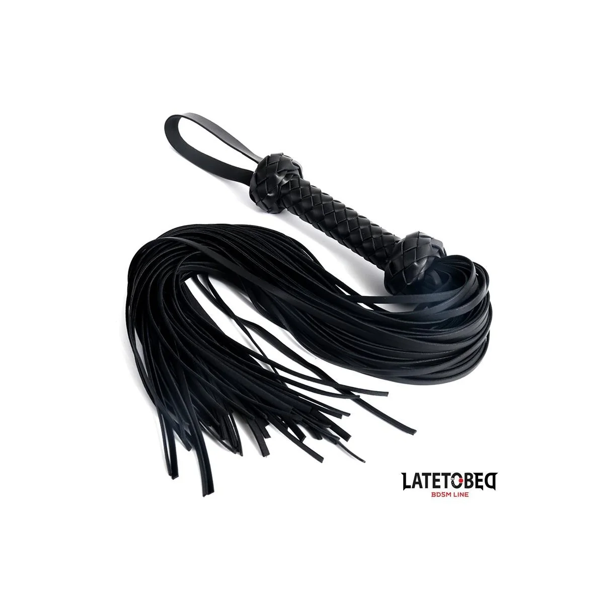 GEFLOCHTENER FLOGGER 64,5 CM VON LATETOBED BDSM LINE