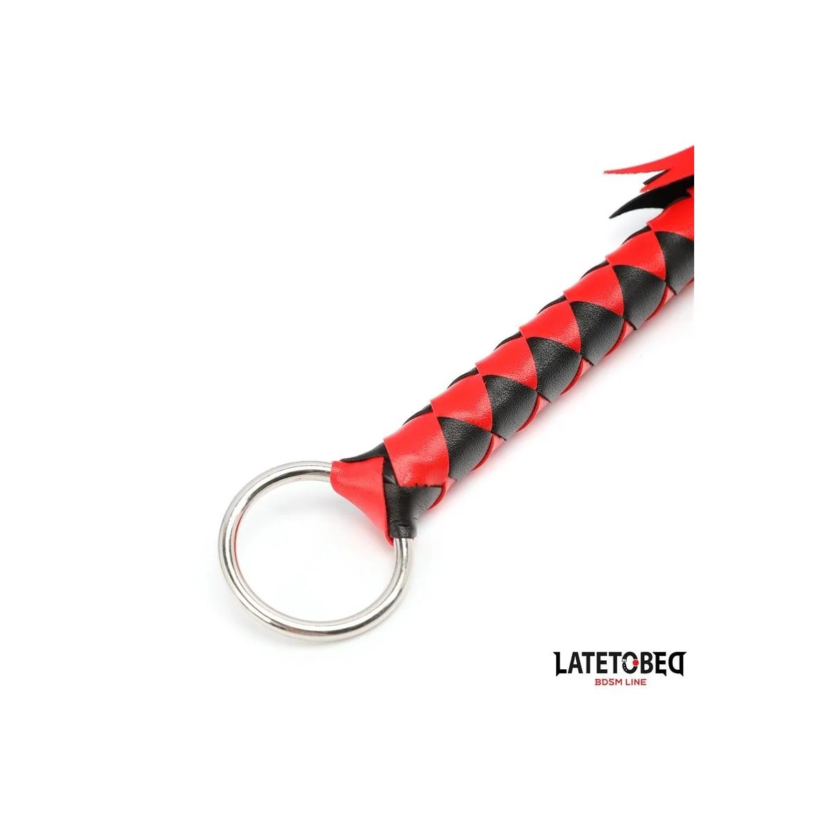 GEFLOCHTENER FLOGGER 85 CM VON LATETOBED BDSM LINE