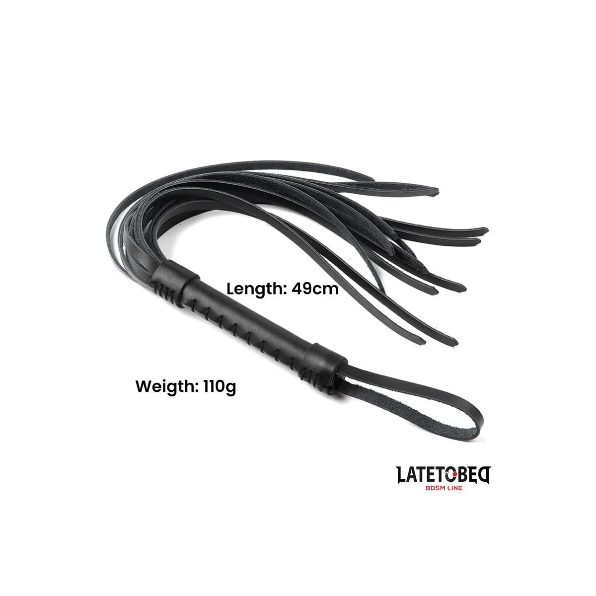 FLOGGER LEDER 50 CM VON LATETOBED BDSM LINE