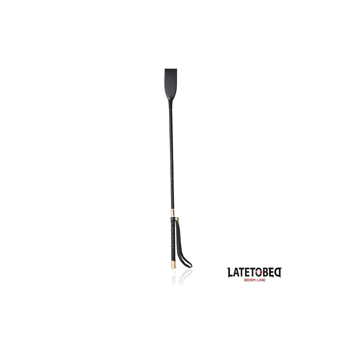 GOLDFARBENE METALLGERTE 60 CM VON LATETOBED BDSM LINE