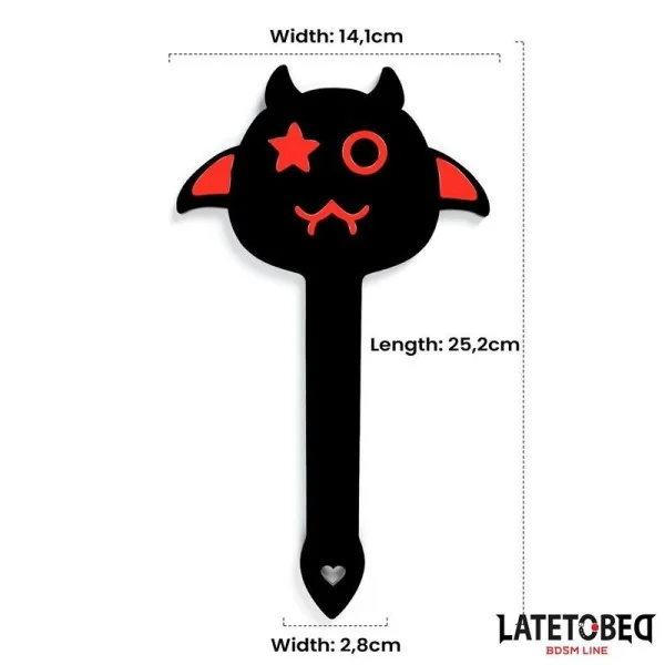 SPANKING-PADDEL 25,2 CM VON LATETOBED BDSM LINE