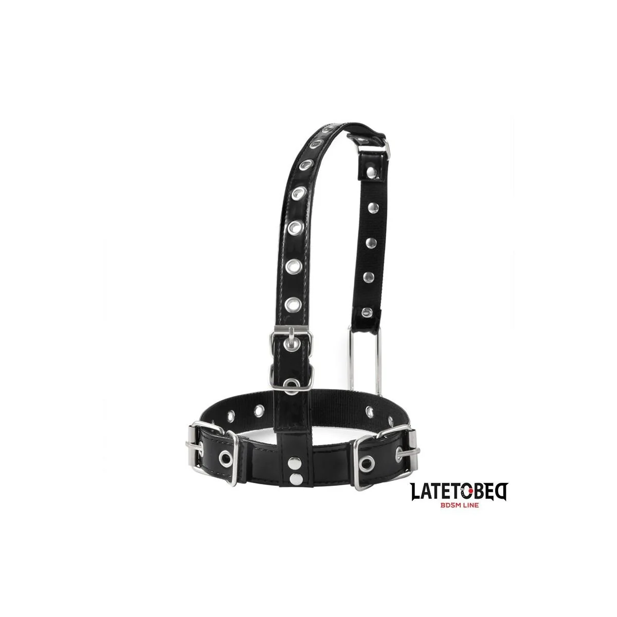 HALSBAND MIT NASENHAKEN VON LATETOBED BDSM LINE