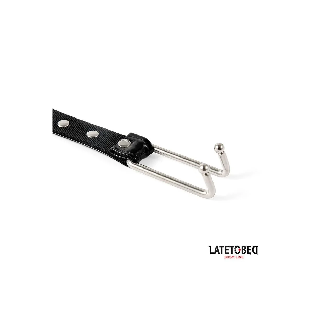 HALSBAND MIT NASENHAKEN VON LATETOBED BDSM LINE